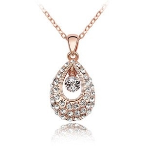 PŘÍVĚSEK KAPKA SE SWAROVSKI KRYSTALKY